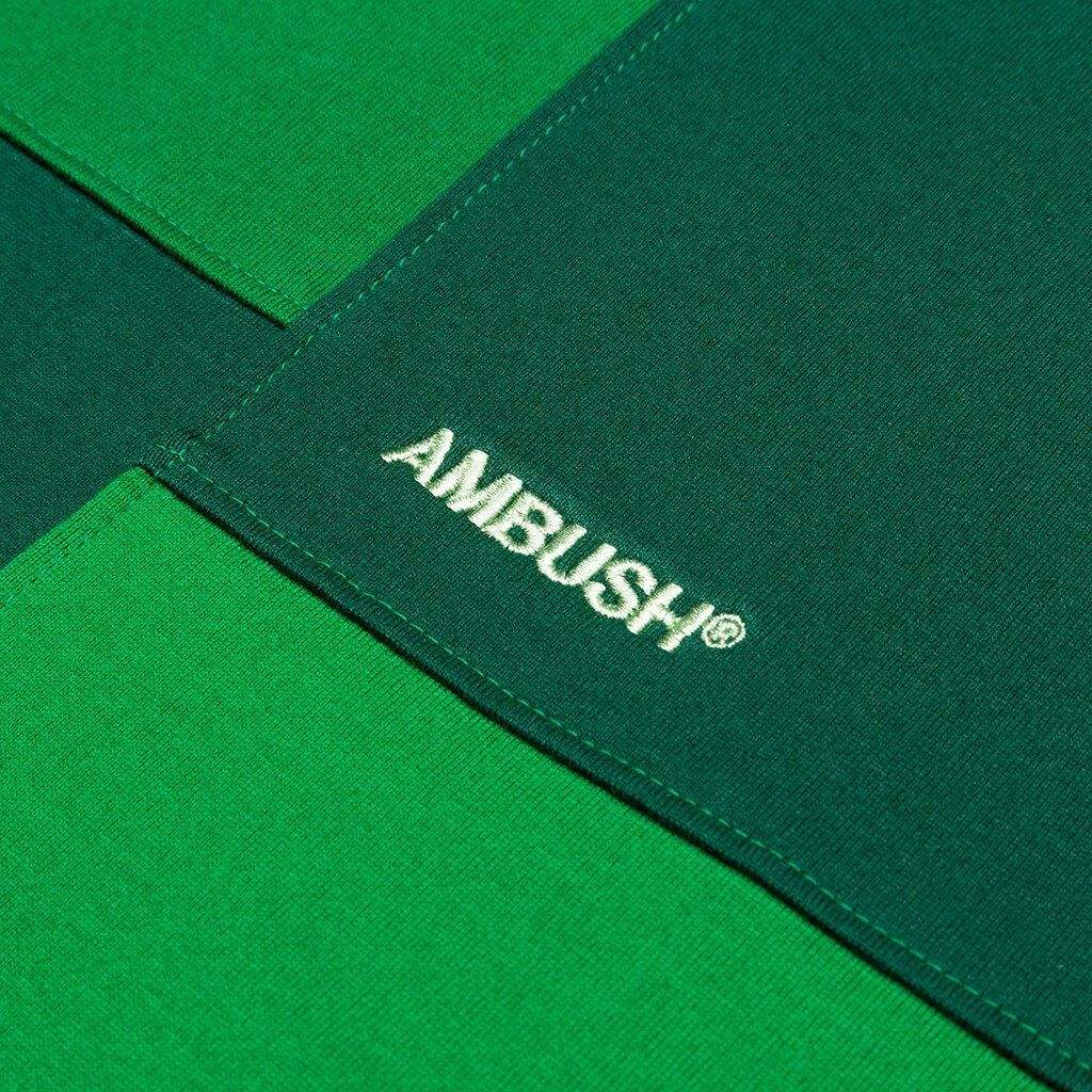 Patchwork Panel Tee - Green