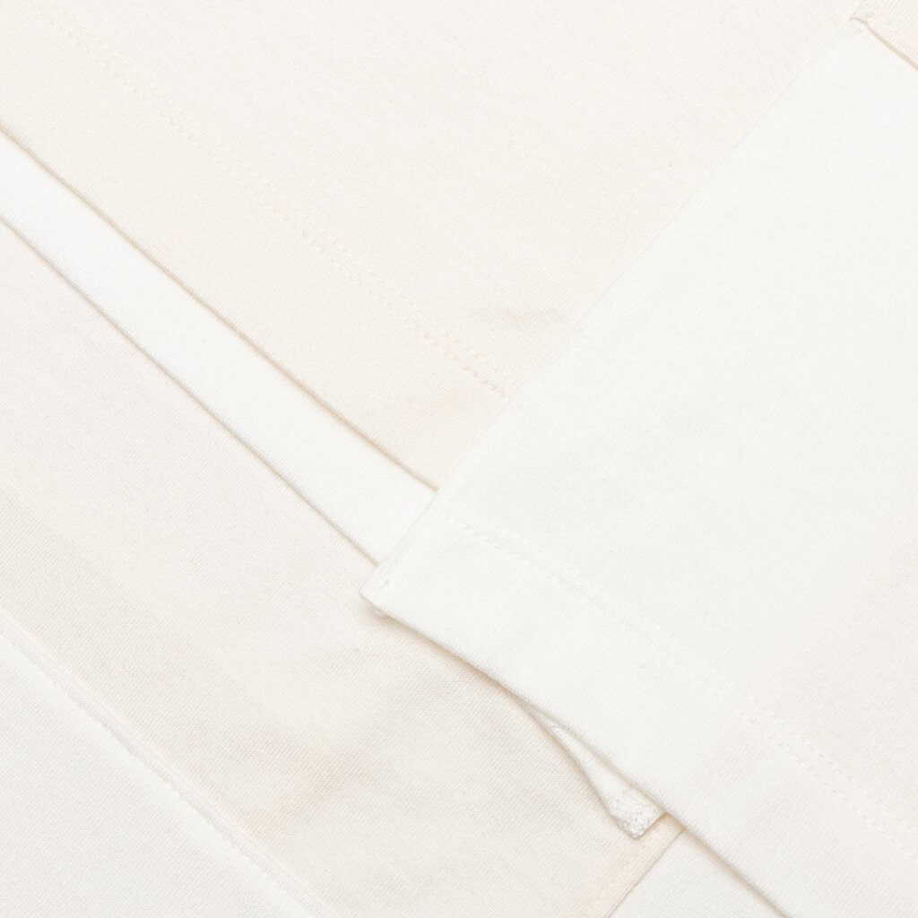 Patchwork Panel Tee - Off-White