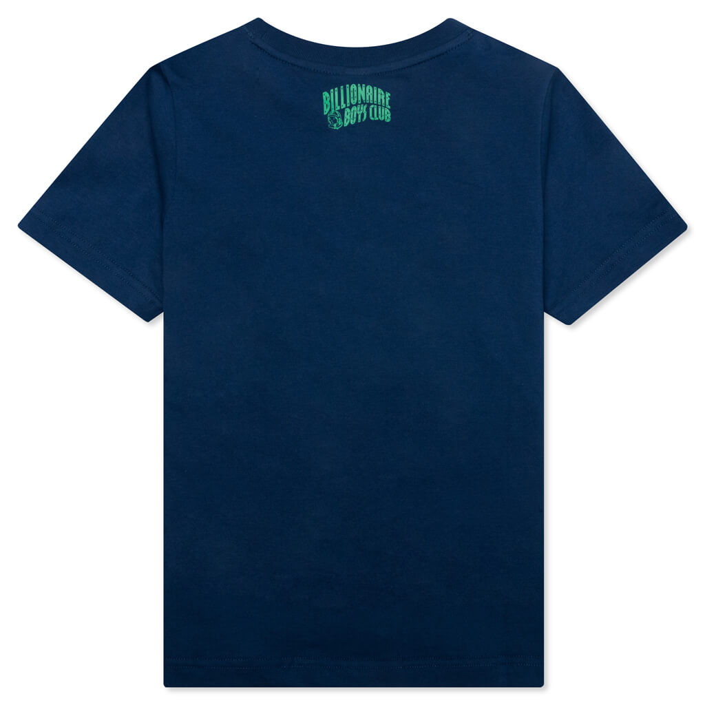 BB Kids Aquatic S/S Knit - Estate Blue