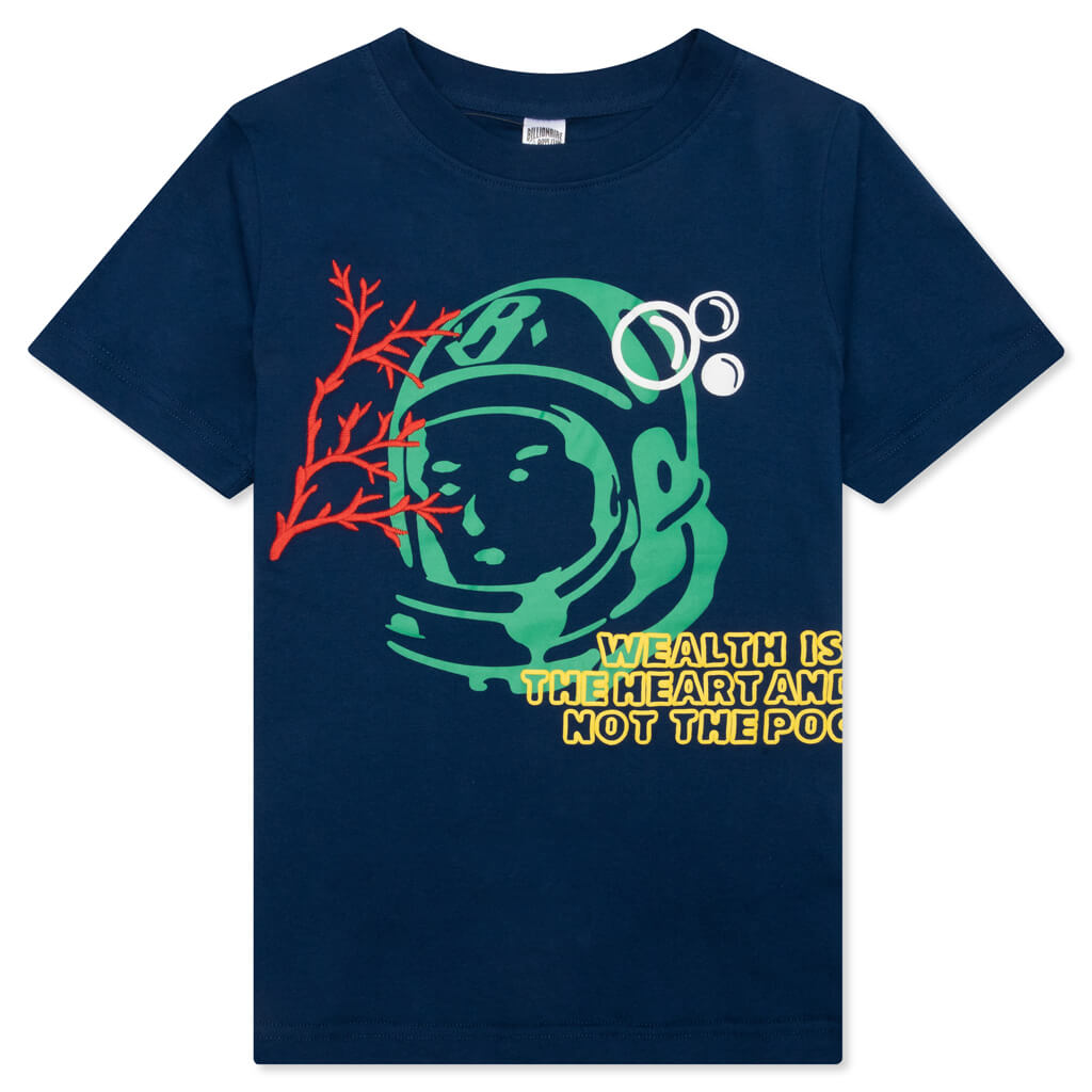 BB Kids Aquatic S/S Knit - Estate Blue