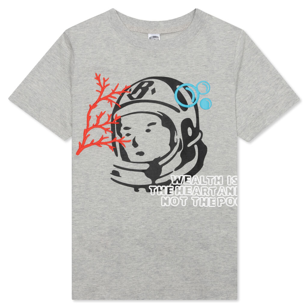BB Kids Aquatic S/S Knit - Heather Grey