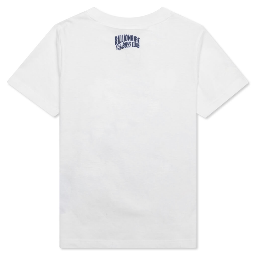 BB Kids Bubbles S/S Tee - White