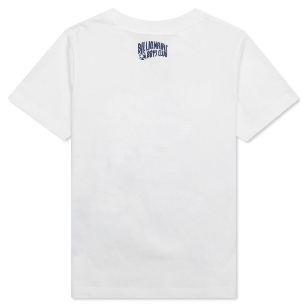 BB Kids Submerged S/S Tee - White