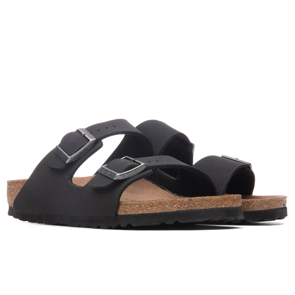 Women's Narrow Arizona Vegan Birkibuc - Black