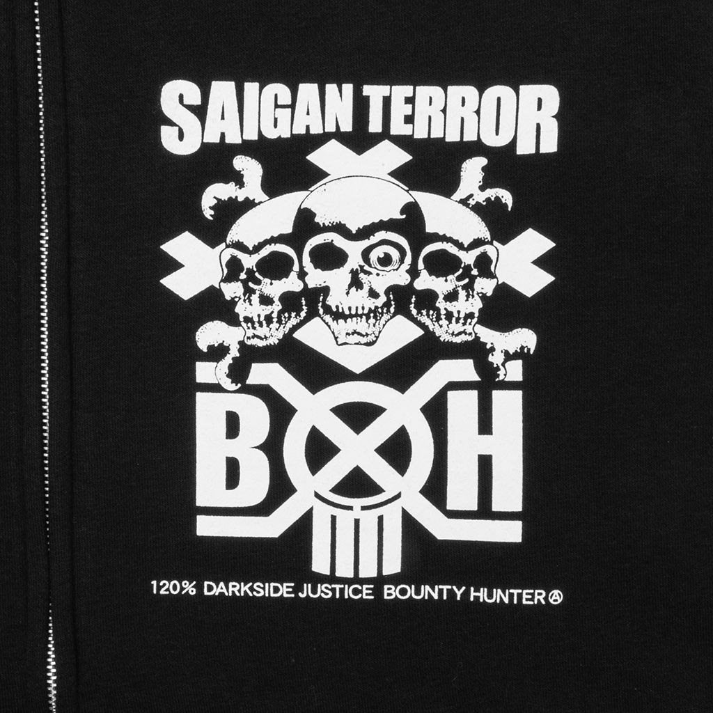 Saigon Terror Zip-Up PK - Black