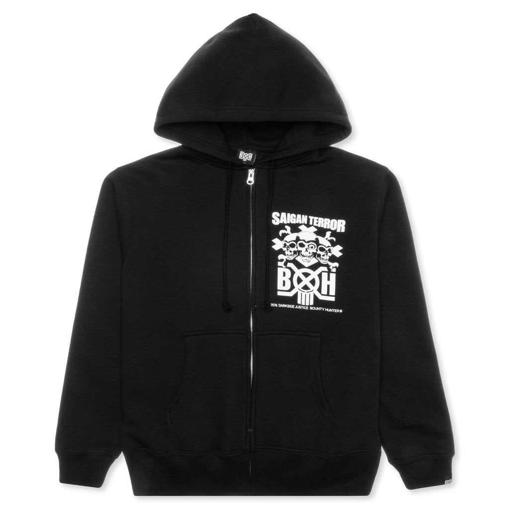 Saigon Terror Zip-Up PK - Black