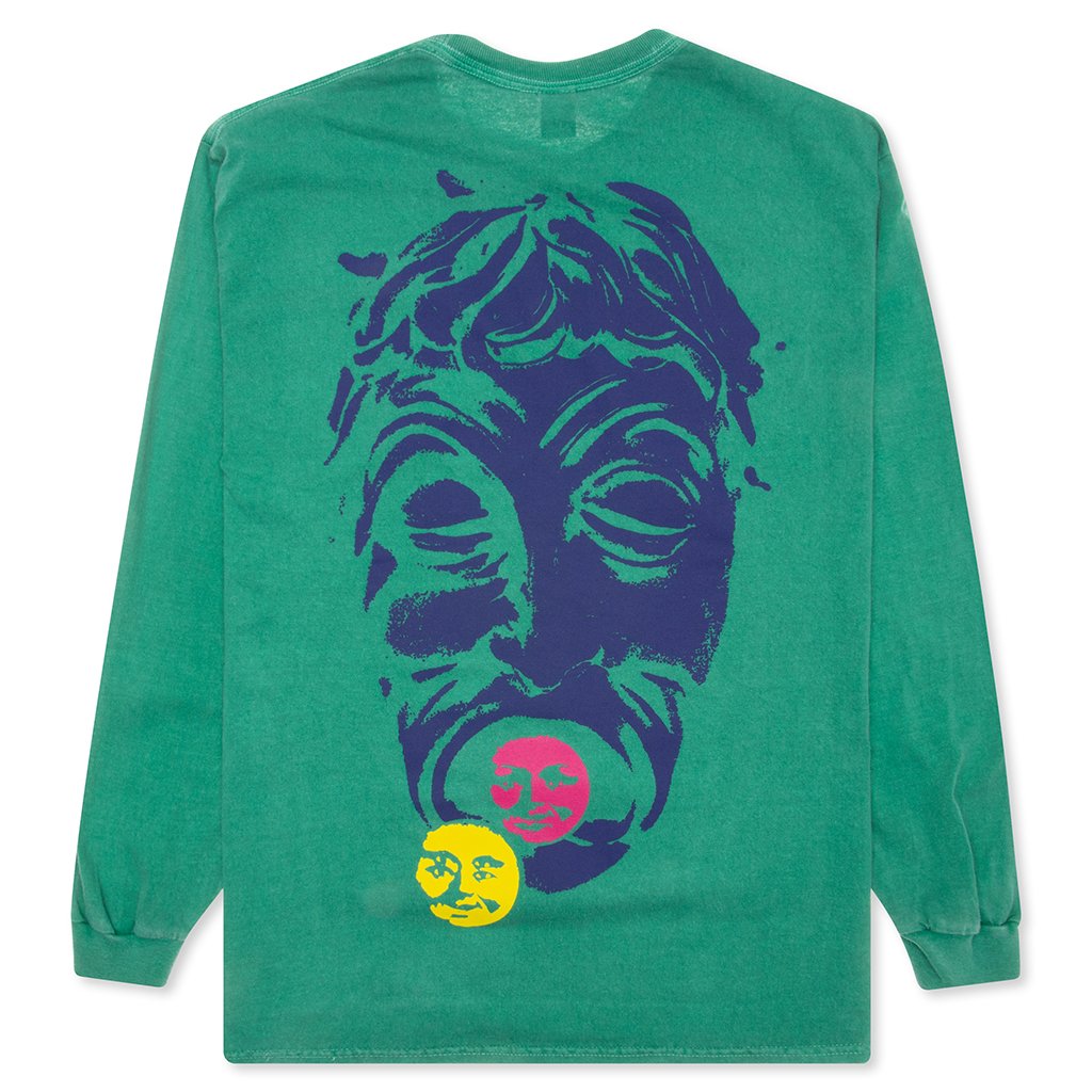 One Who Shouts L/S Tee - Green