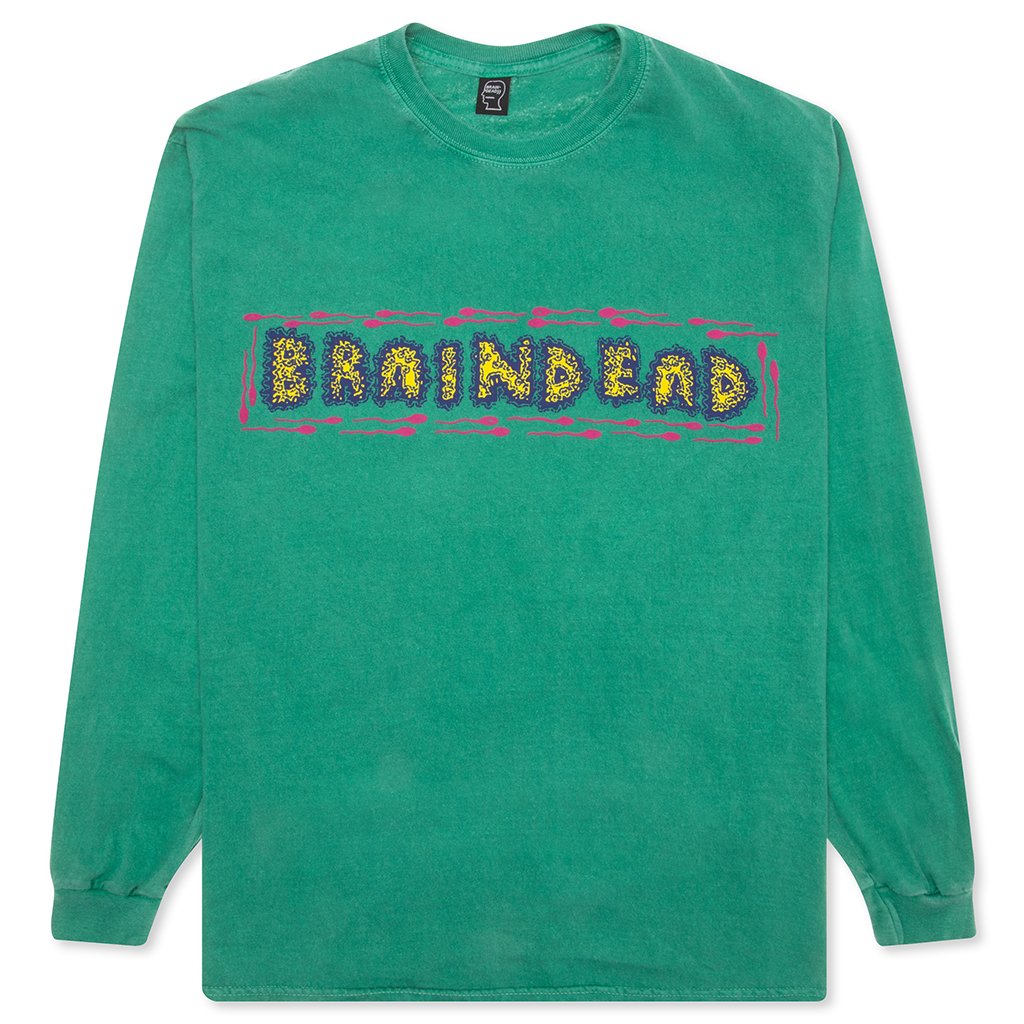 One Who Shouts L/S Tee - Green