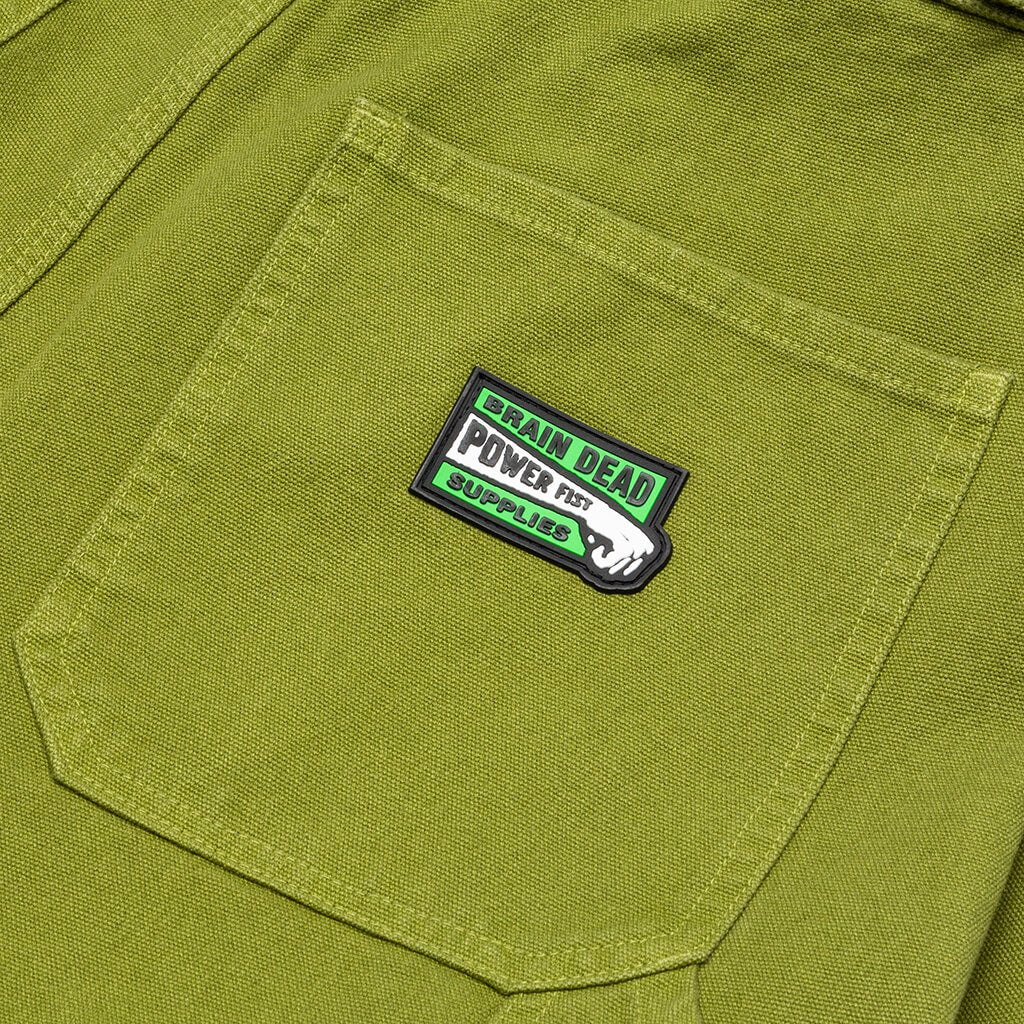 Washed Hard Ware / Soft Wear Carpenter Pant - Moss