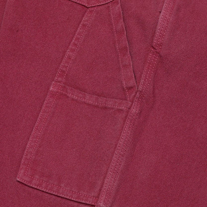 Washed Hard Ware / Soft Wear Carpenter Pant - Plum