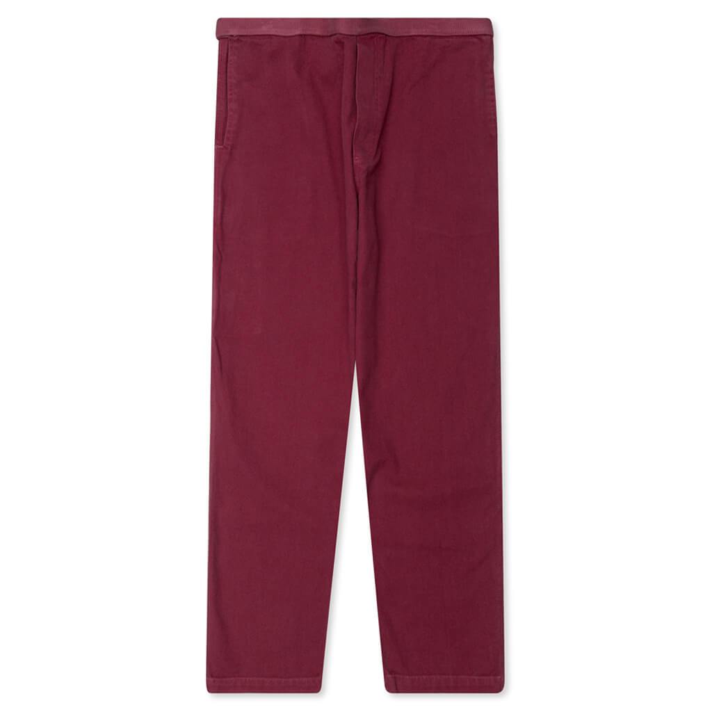 Washed Hard Ware / Soft Wear Carpenter Pant - Plum