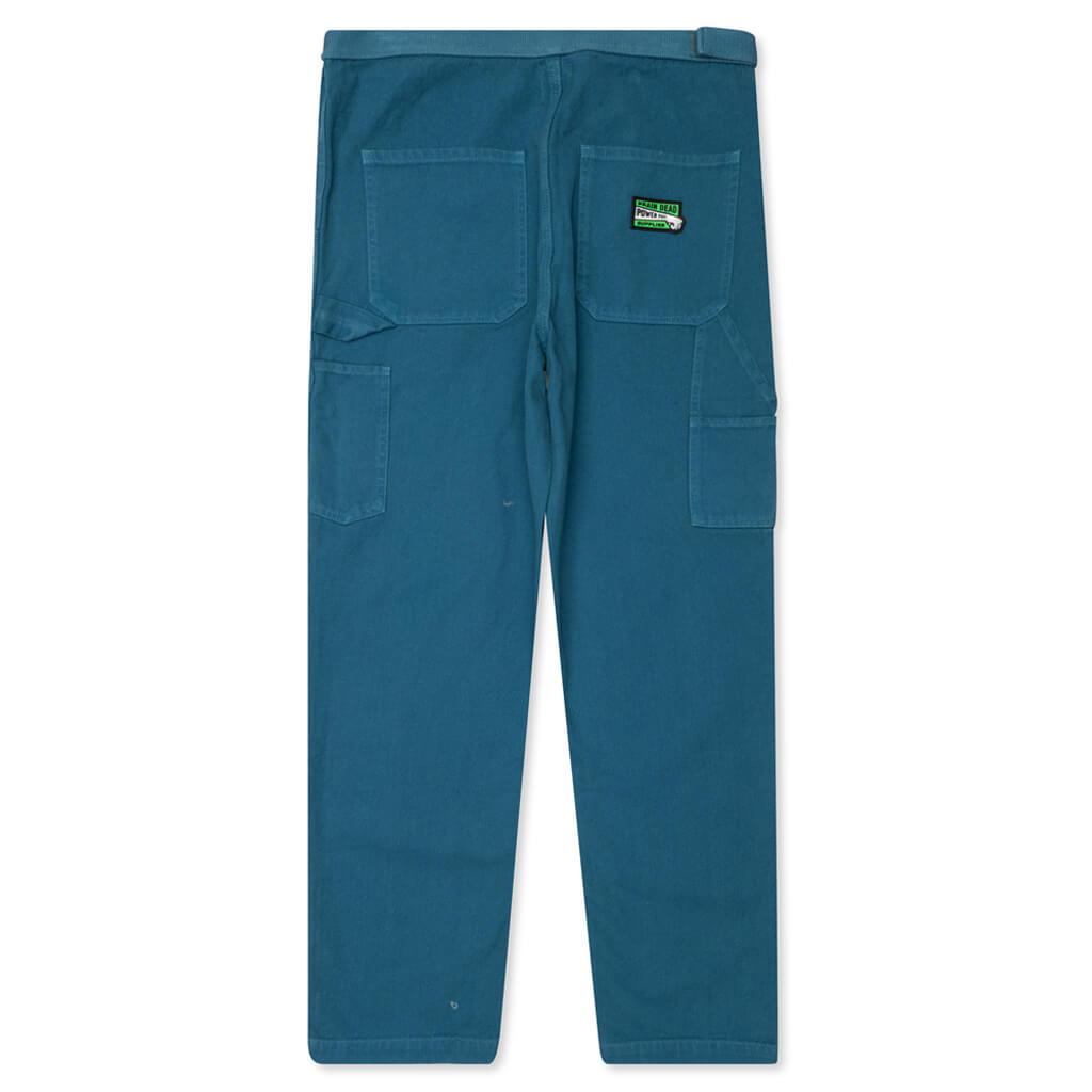 Washed Hard Ware / Soft Wear Carpenter Pant - Teal