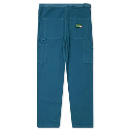 Washed Hard Ware / Soft Wear Carpenter Pant - Teal