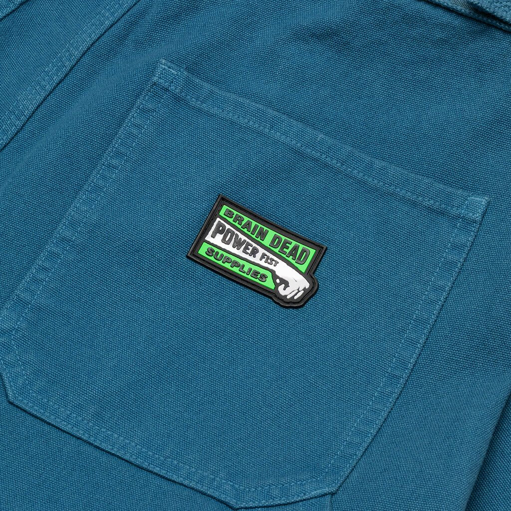 Washed Hard Ware / Soft Wear Carpenter Pant - Teal