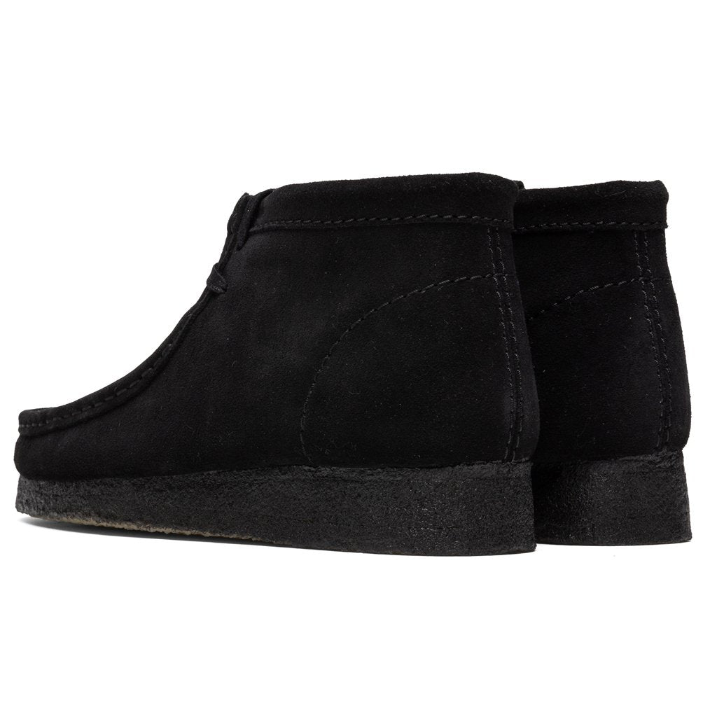 Wallabee Boot - Black Suede