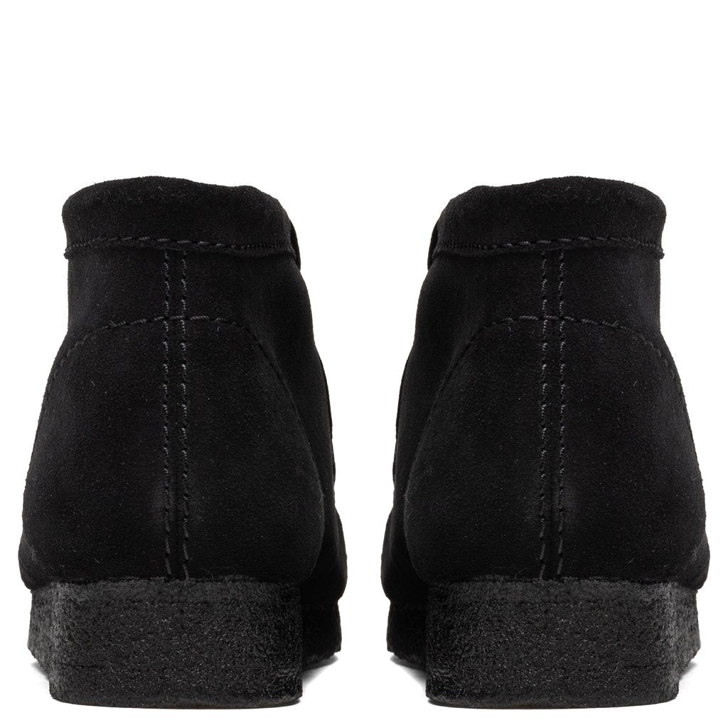 Wallabee Boot - Black Suede