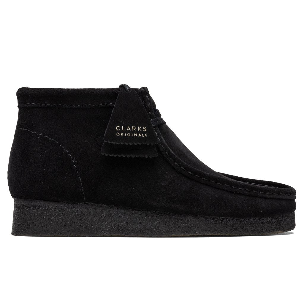 Wallabee Boot - Black Suede