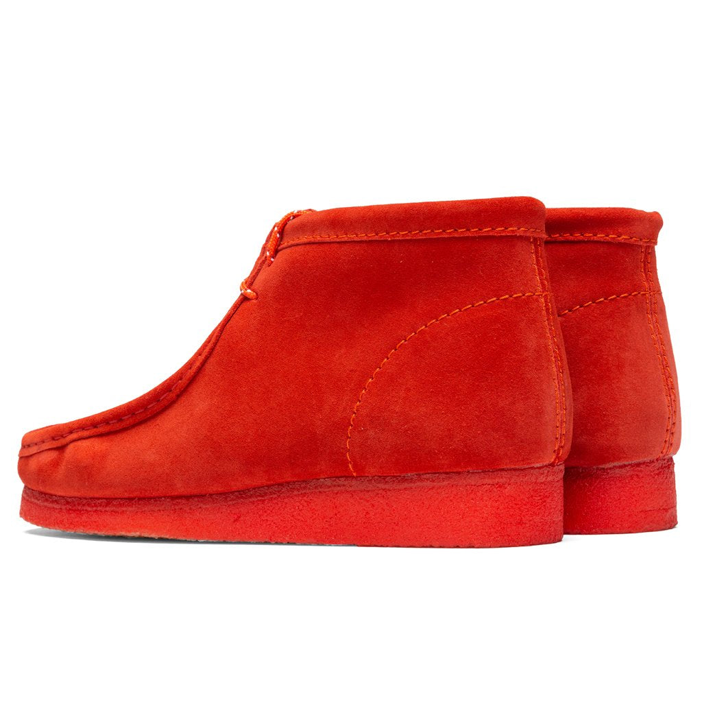 Wallabee Boot - Red Suede
