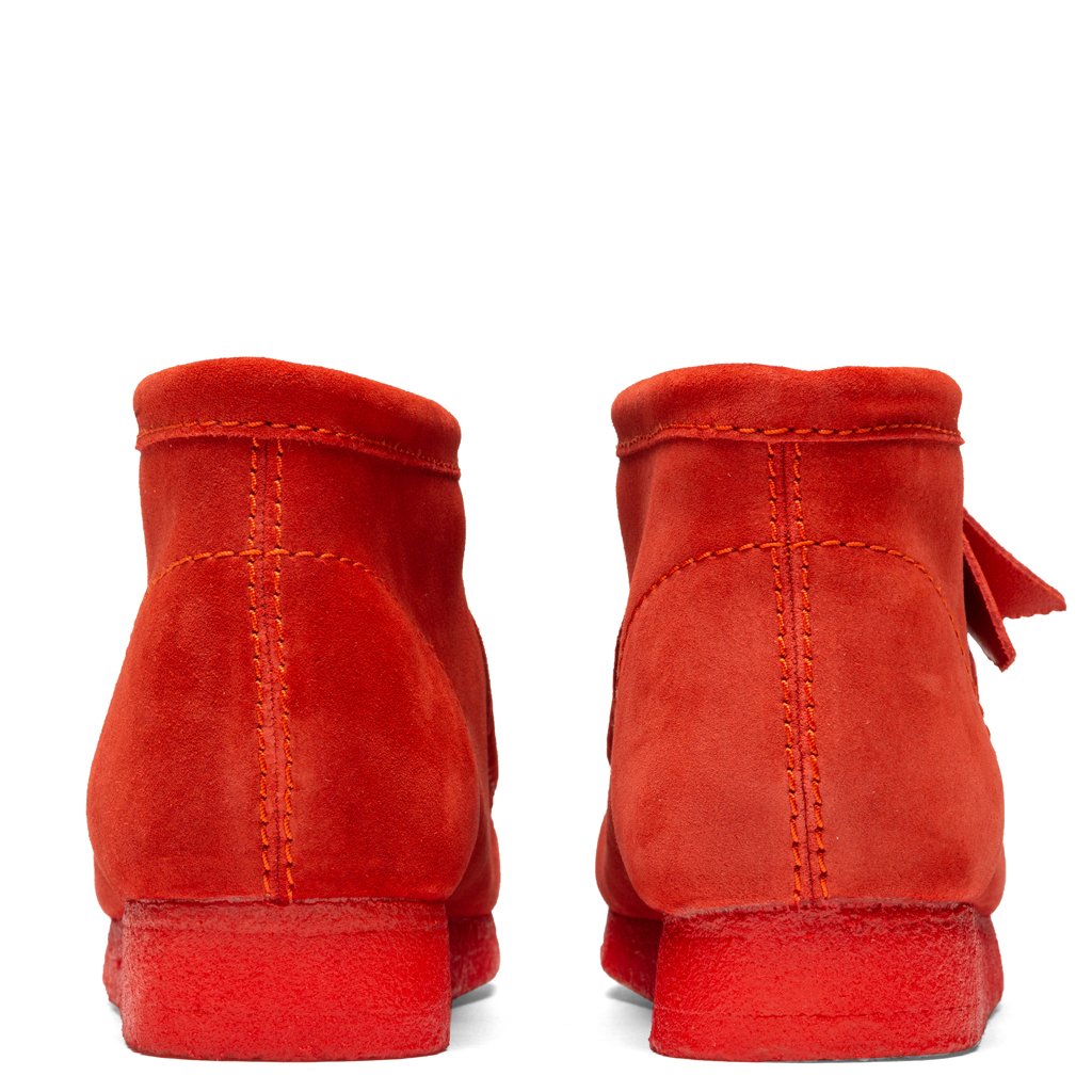 Wallabee Boot - Red Suede
