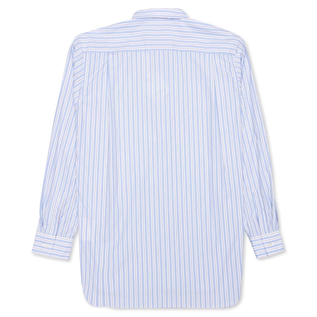 Button Down - Light Blue/White
