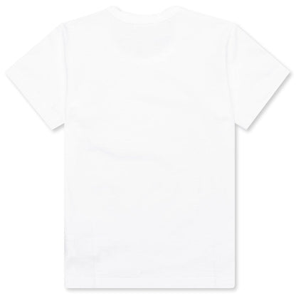 Kid's Black Emblem T-Shirt - White