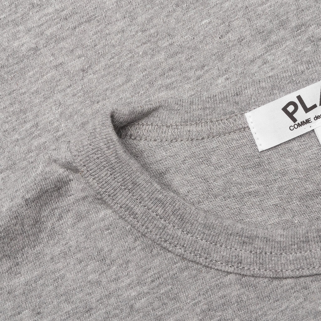 Kid's Heart T-Shirt - Grey