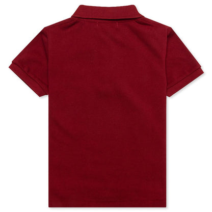 Kid's Polo Shirt - Burgundy
