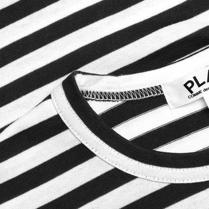 Kid's Striped L/S T-Shirt - Black/White