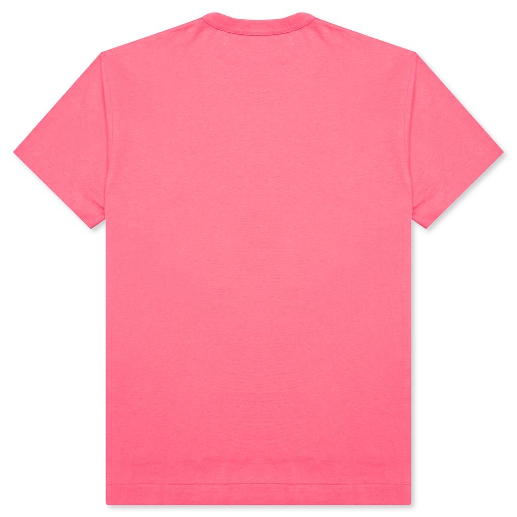 Pastelle Red Logo T-Shirt - Pink