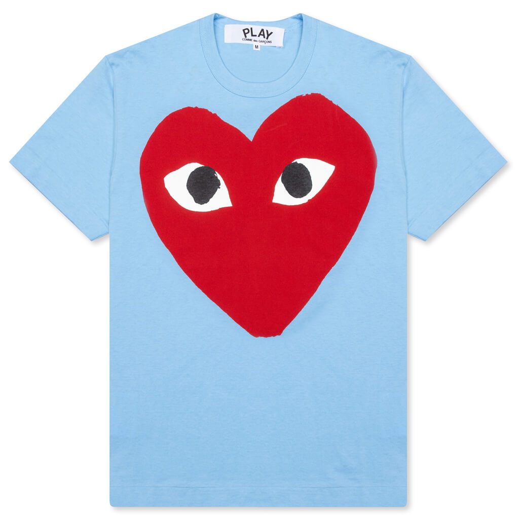 Pastelle Women's Red Logo T-Shirt - Blue