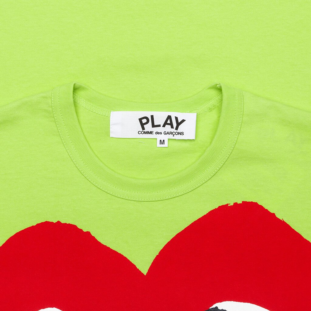 Pastelle Women's Red Logo T-Shirt - Green