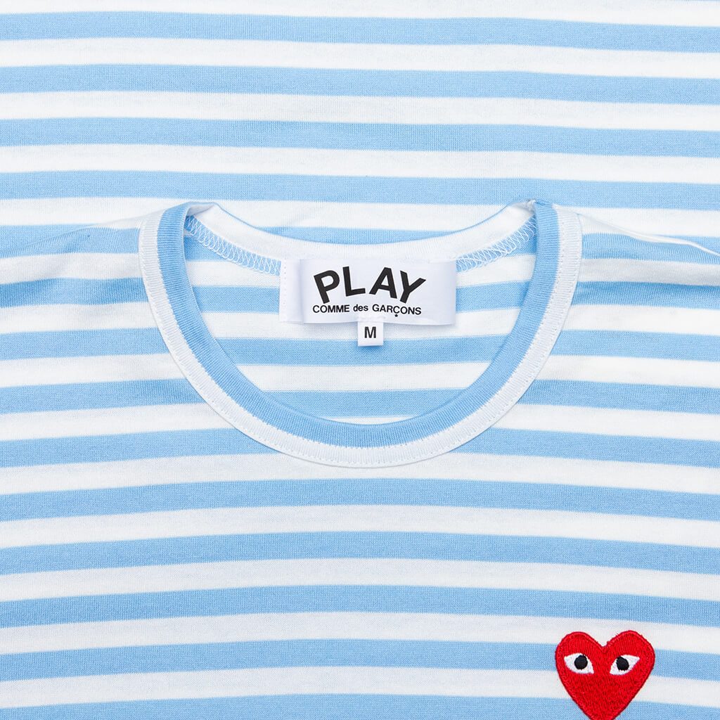 Pastelle Women's Striped L/S Shirt - Blue