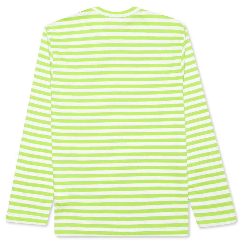 Pastelle Women's Striped L/S Shirt - Green
