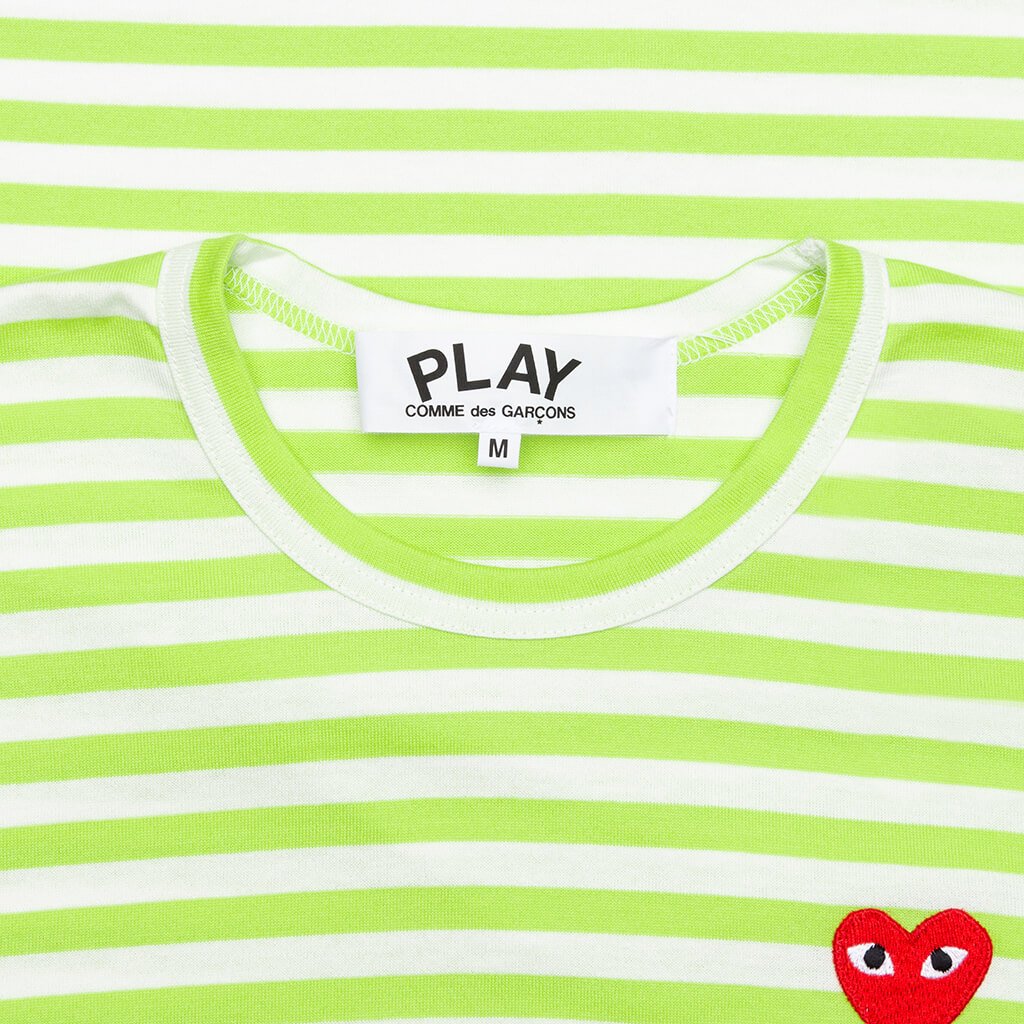 Pastelle Women's Striped L/S Shirt - Green