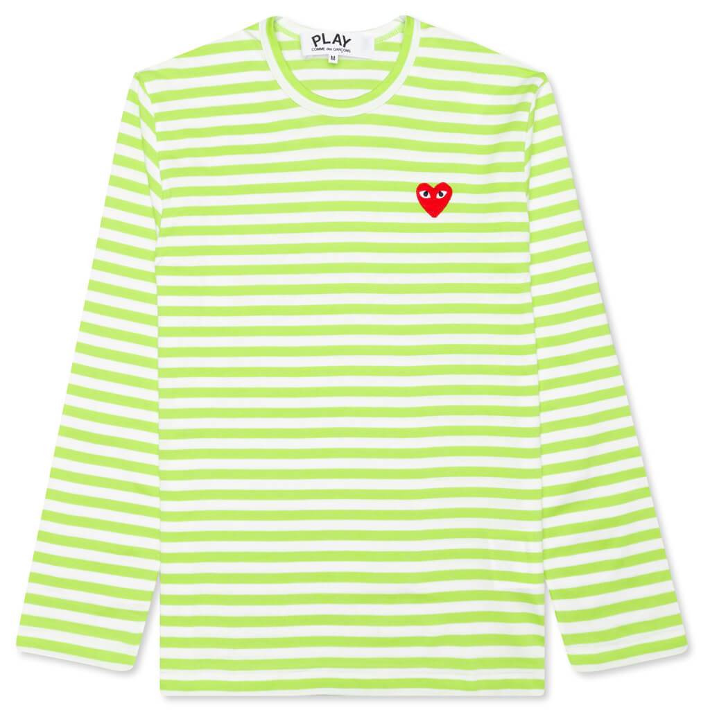 Pastelle Women's Striped L/S Shirt - Green