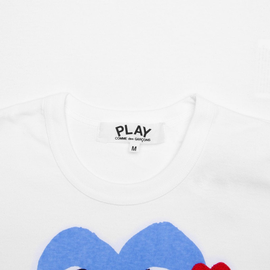 Women's Colored Heart Tee - Blue