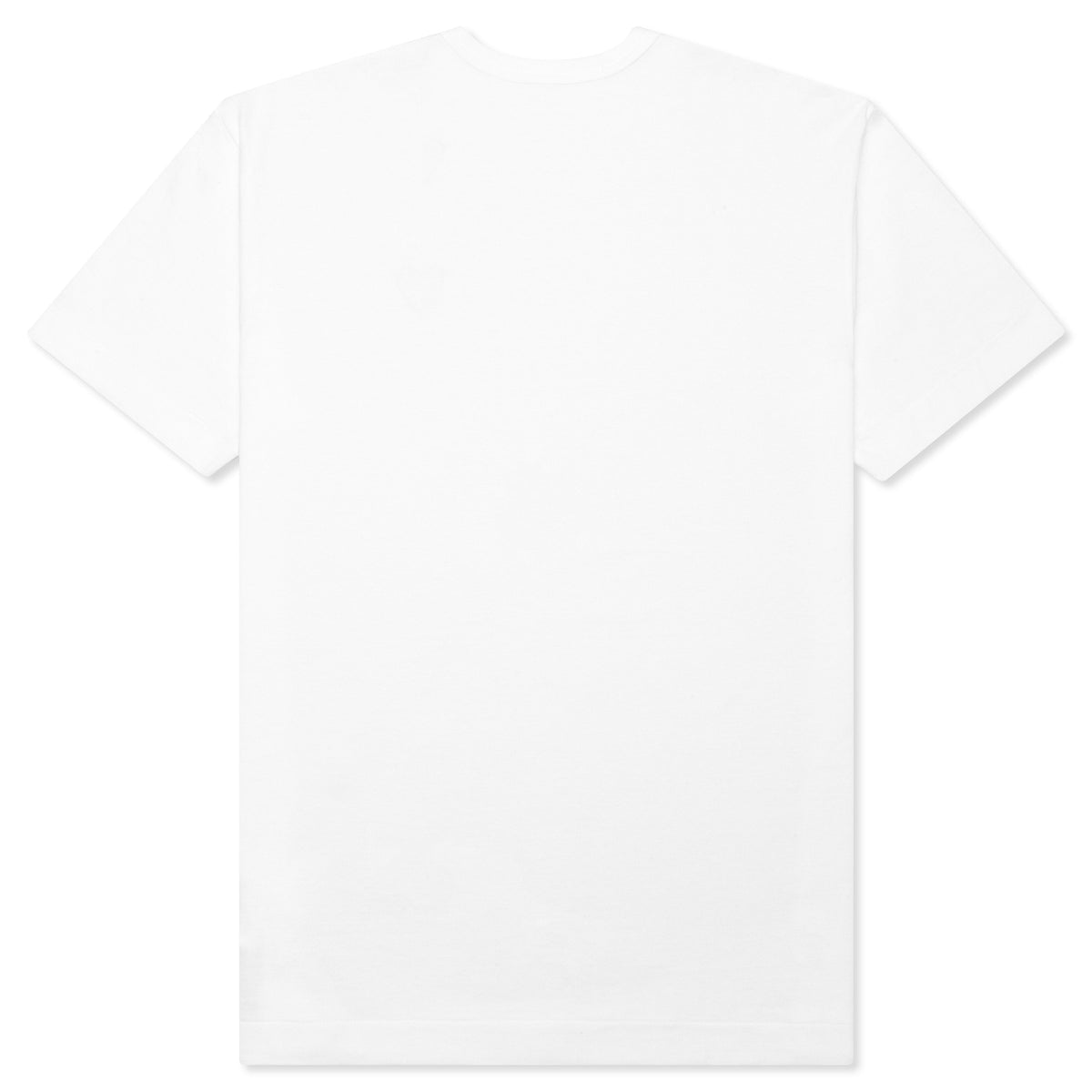 Women's Red Emblem Heart Sketch Tee - White