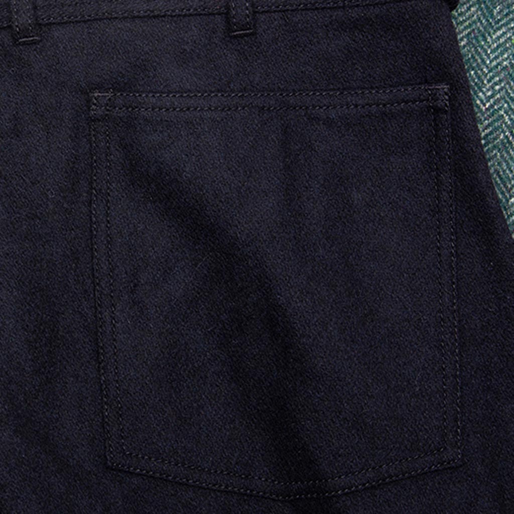 Comme Des Garcons SHIRT Woven Pants - Black/Green