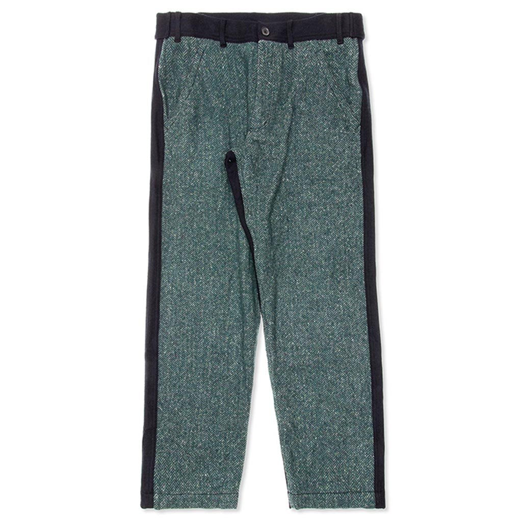 Comme Des Garcons SHIRT Woven Pants - Black/Green