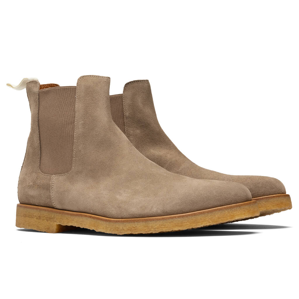 Chelsea Boot Suede - Warm Grey