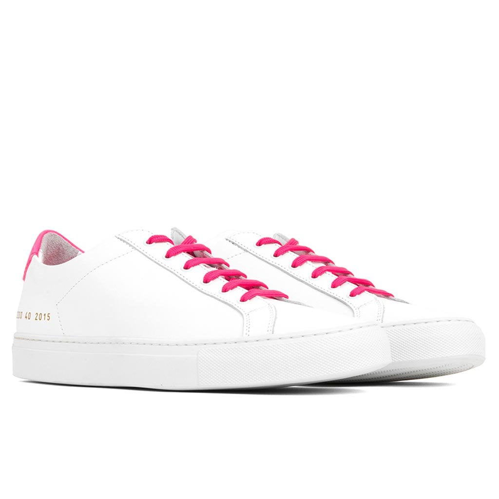 Retro Low - White/Pink