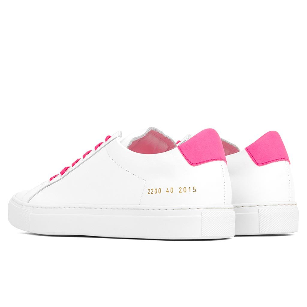 Retro Low - White/Pink
