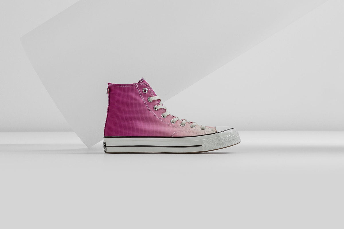 All Star 70 Hi - Rose Maroon/Naples Yellow