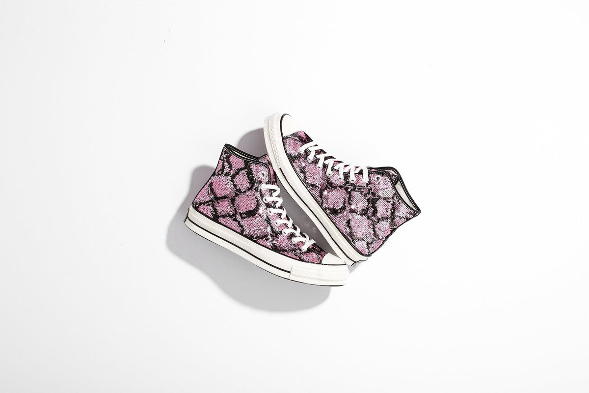 All Star 70 Hi 'Sequins'- Light Orchid/Egret/Black/Lilac