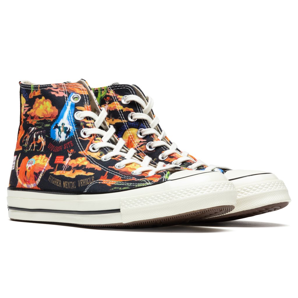 All Star Chuck 70 Hi - Black/Multi/Egret