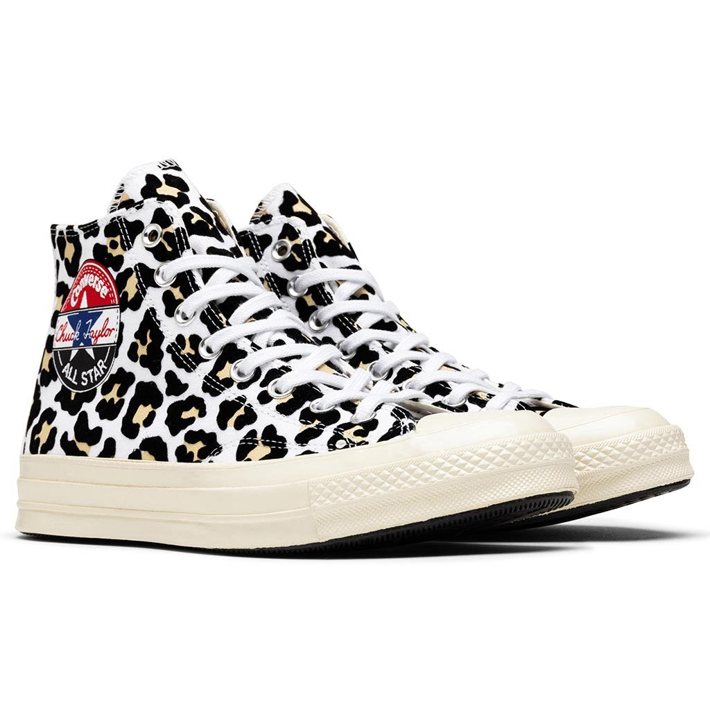All Star Chuck '70 Hi - White/Black/Desert Ore