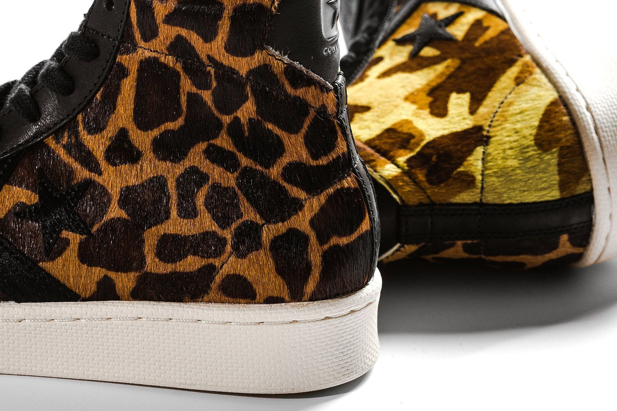 All Star Pro Leather Mid - Black/Multi/Egret