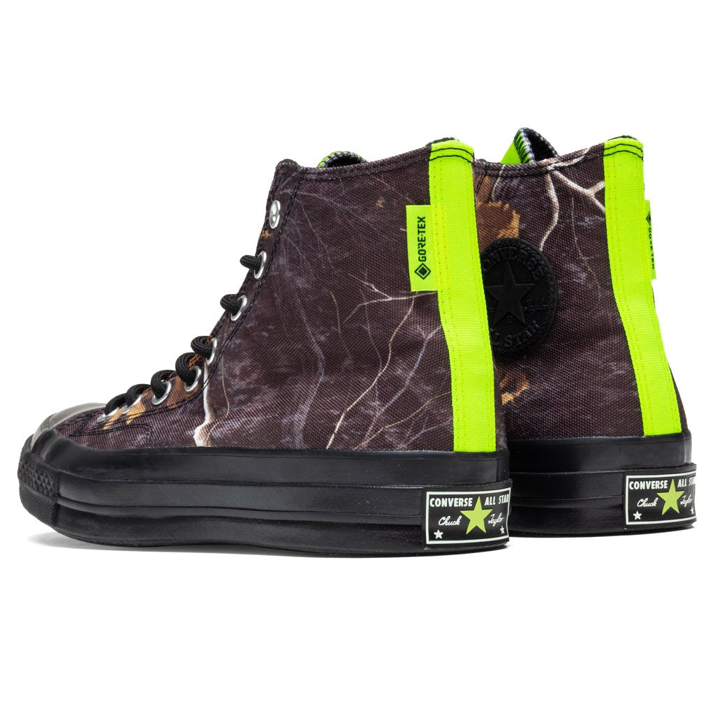 Chuck 70 GTX Hi - Black/Lemon Venom