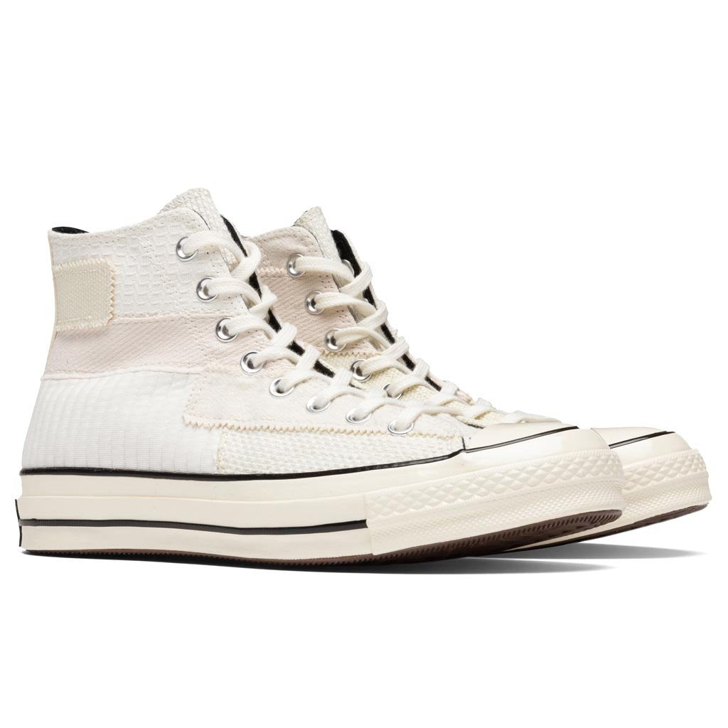 Chuck 70 Hi - Antique White/Egret/Black/Cream