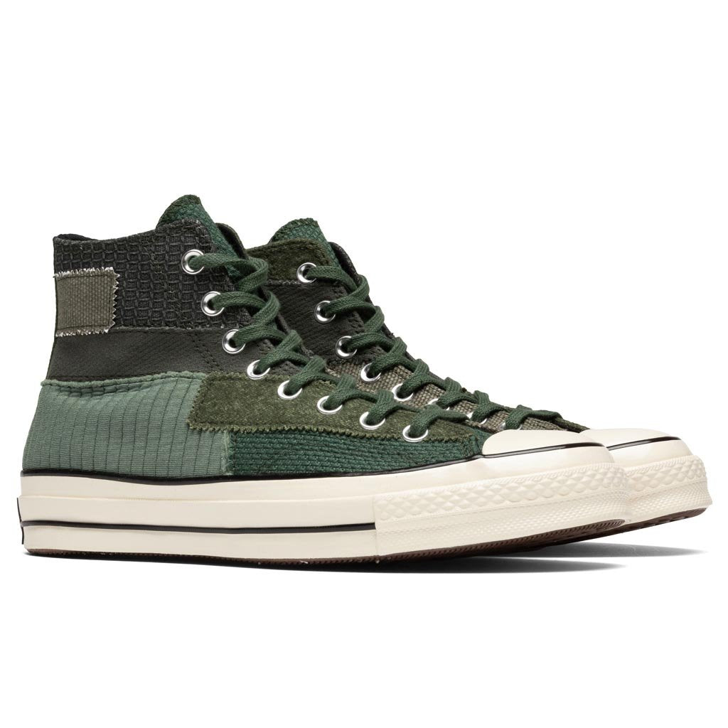 Chuck 70 Hi - Black Forest/Egret/Black Green/Sand